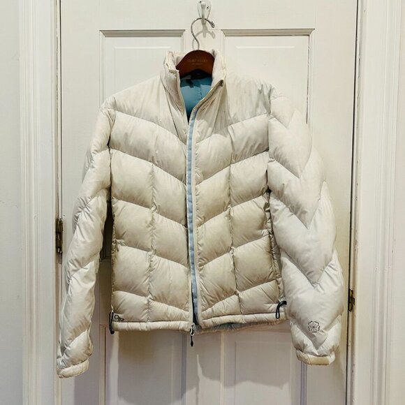 Outdoor Research Coldfront Down Jacket S Women's White 700 Fill Puffer Size L - Picture 10 of 16